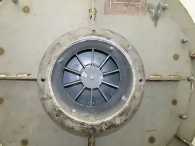 Koppers Centrifugal Blower Fan 33" Wheel 10" In 8x5" Out Stainless Food Grade