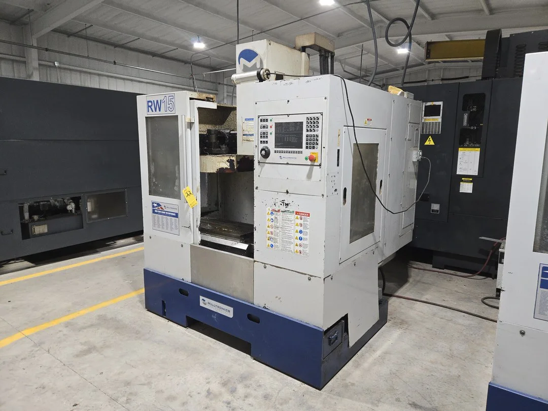 2021 Milltronic RW15 Vertical Machining Center w/ 16-Slot ATC