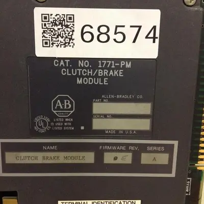 USED ALLEN BRADLEY 1771-PM SER A