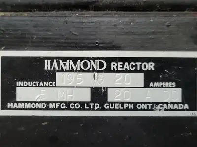 Used HAMMOND 195G20 Transformers British Columbia CA | Lenmark #265165