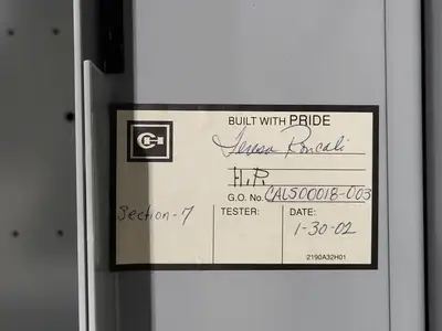 Low Voltage PDC / Switchgear Section, 4000A Magnum DS Breaker, 600V 3PH