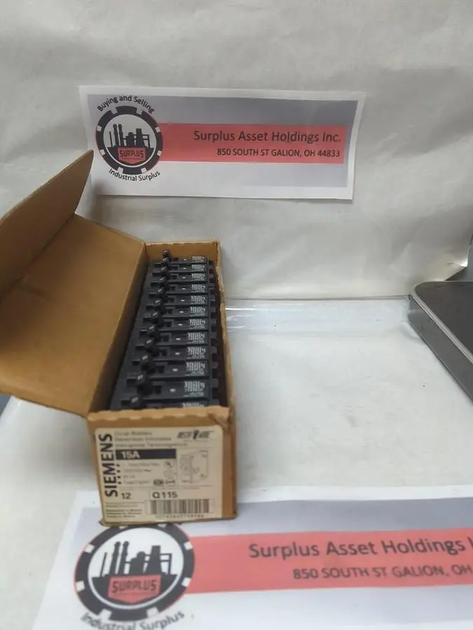New | in-Stock SIEMENS Q115 Miscellaneous Equipment (Electrical & Power) Ohio US | Surplus Asset Holdings #1236936