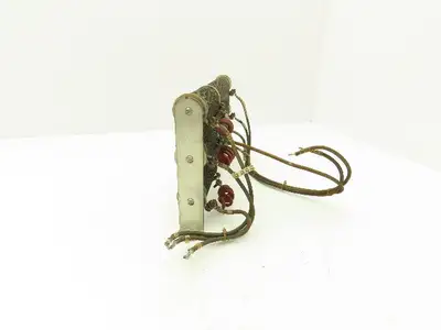 D50 Ceramic Rib Wound Resistor 50 Ohm 11.5" Set of 3 Chassis Mount Assy
