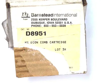 NEW BARNSTEAD INTERNATIONAL D8951 HN ECON COMB CARTRIDGE
