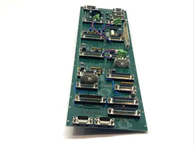 Used F&K Delvotec Backplane LM-Rack PCB Unit Rev. 03 Printed Circuit Boards (PCB) Michigan US | Maverick Industrial Sales #1393558