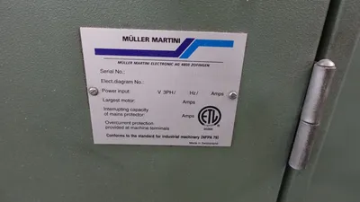 2000 MÜLLER MARTINI PRIMA Saddle Stitchers | Machinery Solutions Group, Inc. (12)