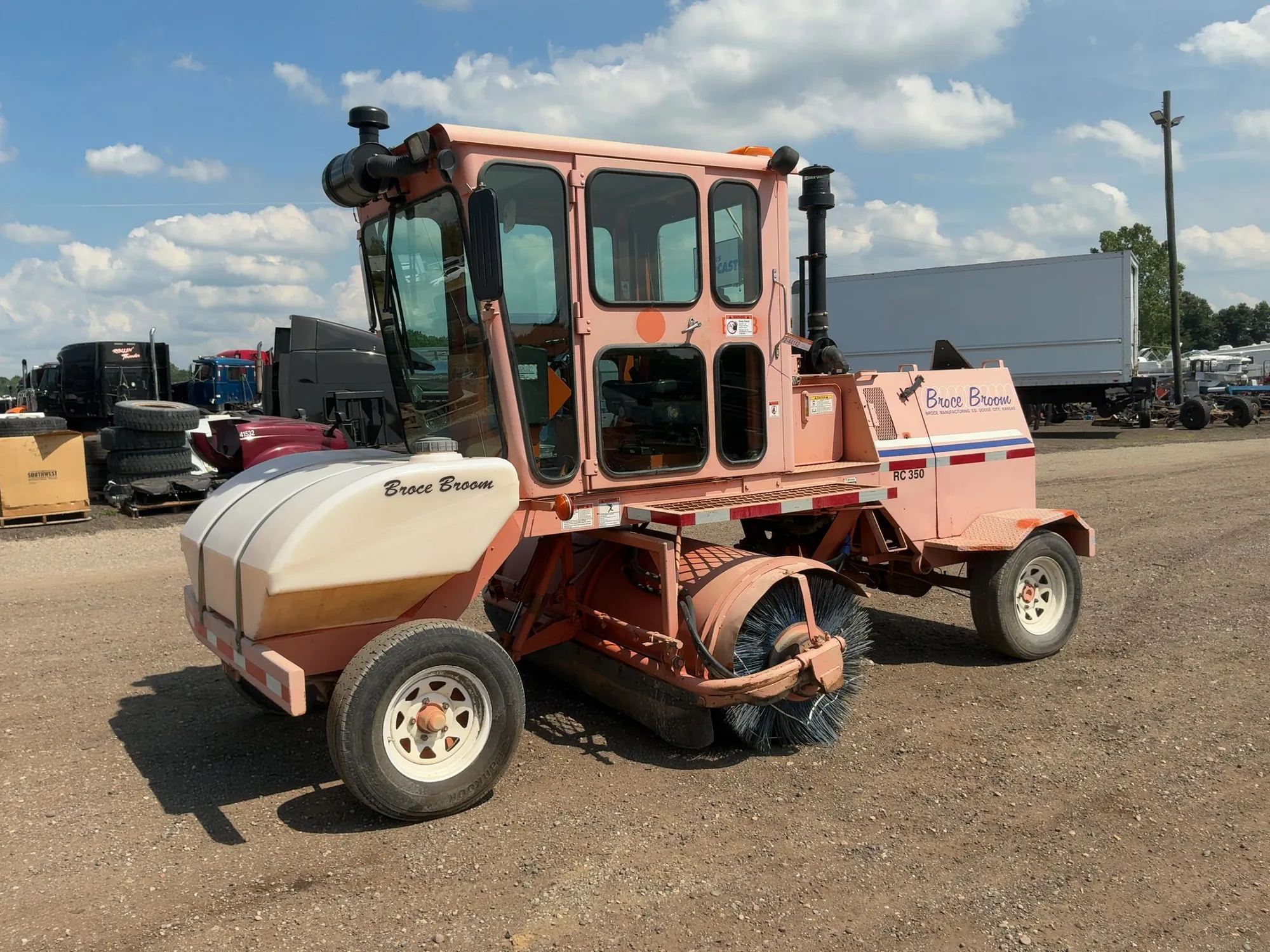 Used BROCE BROOM RC 350 Street Sweeper Michigan US | Miedema Asset Management Group #1304780
