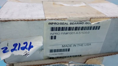 NEW INPRO SEAL Isolator 1000-A-57520.0  4 .331" Shaft x 5.315" Bore