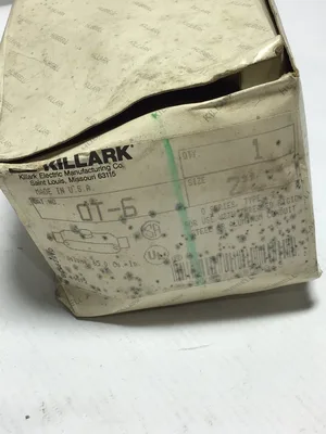 Killark OT-6 2″ T Hub Aluminum O-Series Conduit Body