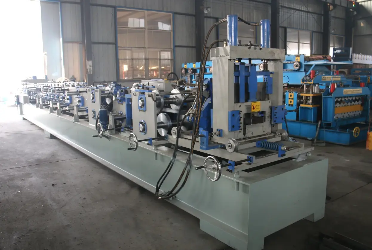 Structural Steel Purlin Roll Forming Machine in Texas, USA