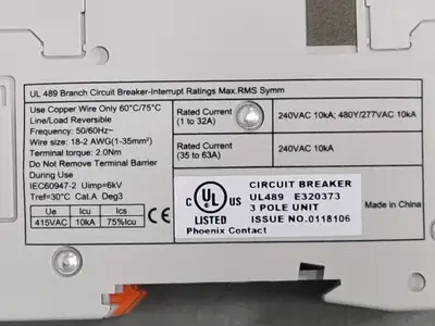 New | in-Stock PHOENIX CONTACT 1010303 Switchgears British Columbia CA | Lenmark #244517