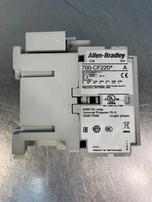 Used Allen-Bradley Allen-Bradley 700-CF220* Relays & Switches | Palmetto Automation #1154200