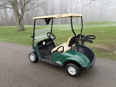 (1) 2017 E-Z-Go golf cart with a Kawasaki gas engine, model 625111G01, does not include Club canopy,...