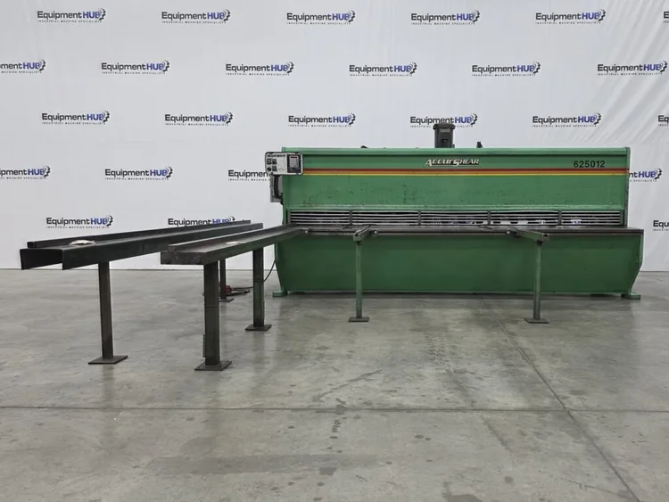 Used 2001 ACCURSHEAR 625012 Power Squaring Shears (Inch) Georgia US | The Equipment Hub #1521099