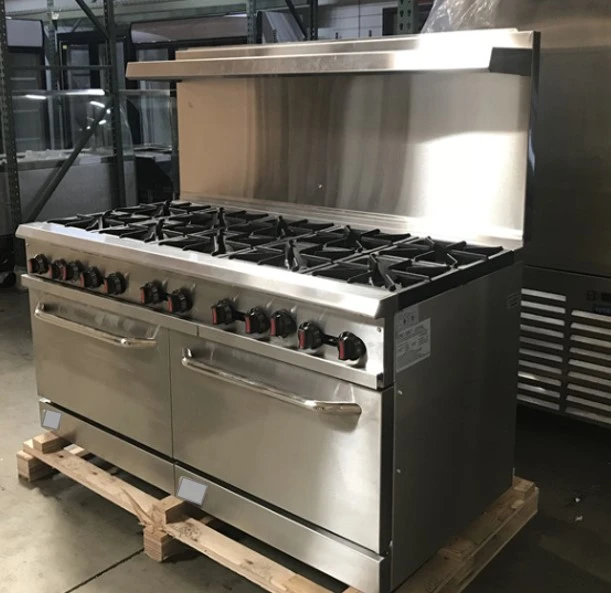 171-0091 60” 10 Burner Gas Range & Oven