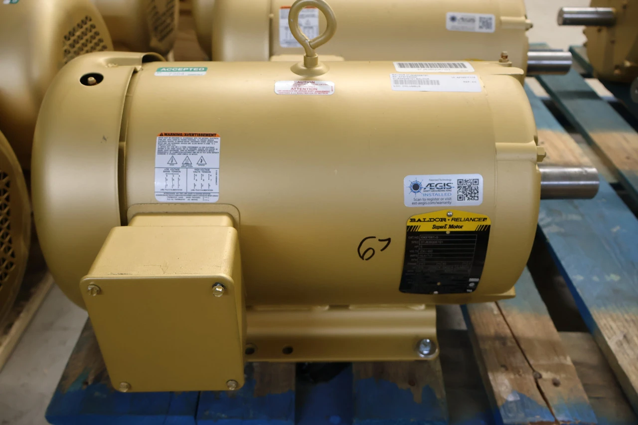 USED BALDOR RELIANCE EM3708T-G