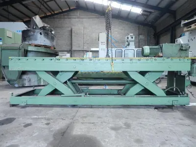 USED ROLLER CONVEYOR/SCISSORLIFT 3400 MM - 3 TON