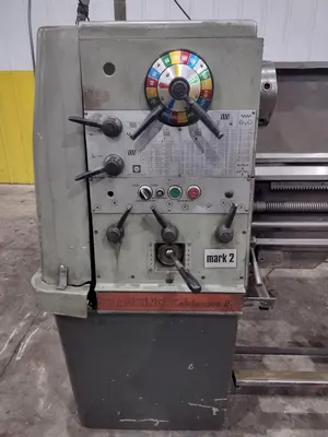 15" X 50" CLAUSING MODEL #15 COLCHESTER ENGINE LATHE: YOBRO #23986