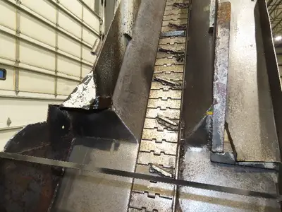 Spectrum Automation 0345HD Steel Hopper Parts Feeder Floorbin Elevator Conveyor