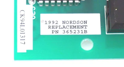 NEW NORDSON 275853D CONTROL BOARD 365231B, 275853