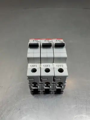 USED ABB S201-B10 Circuit Breaker, 1P, 10A, 230/400VAC