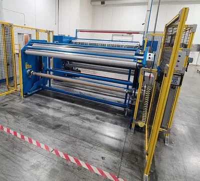 2020 Elite Cameron CW800 DUPLEX SLITTER REWINDER