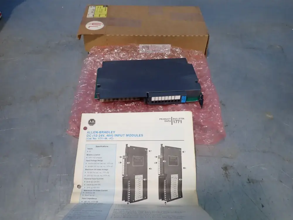 New | in-Stock ALLEN BRADLEY 1771IB Input / Output Modules | HGR 24 #733410