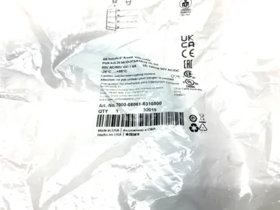 USED MURRELEKTRONIK SINGLE ENDED CORDSET M8 FEMALE 0° A-COD. 5M