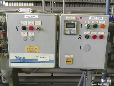 Used Water Services Corp. Reverse Osmosis Filtration System | 12 Tube Industrial RO Water System
