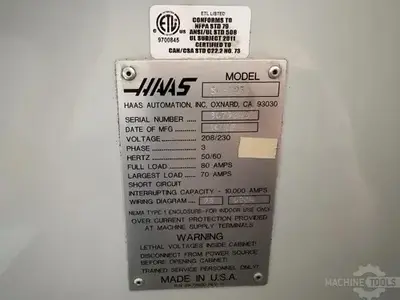 Used 2007 HAAS SL-30T CNC Lathes Arizona US | KD Machinery #1704525