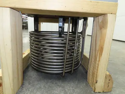 Kanto Seiki KVT-7.5D-HR6-N Oilmatic Oil Chiller Temp Regulator 0.75kw 220V 3Ph