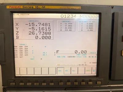 2002 DAEWOO DHM 500 Horizontal Machining Centers | Tight Tolerance Machinery (10)