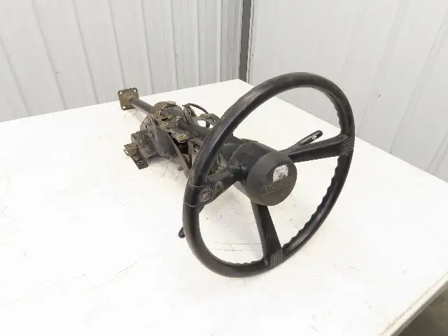 Toyota 5FBC25 Forklift Steering Wheel Column Adjustable With Mount Bracket