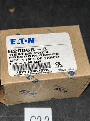 NEW Eaton H2006B-3