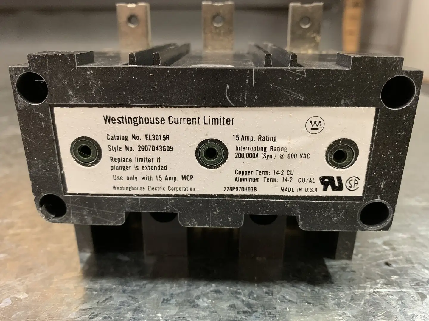 USED WESTINGHOUSE EL3015R