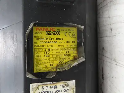 Used FANUC _UNKNOWN_ Servo Motors Indiana US | Arrow Industrial #1316951