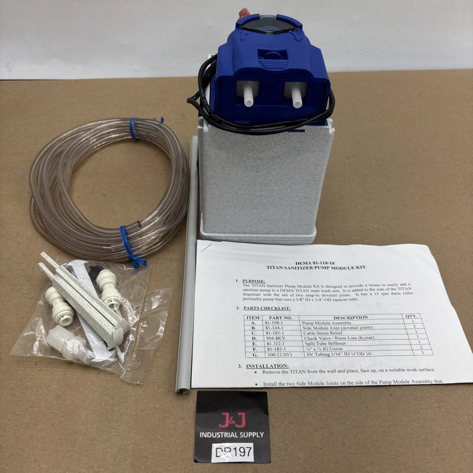 New | in-Stock Dema 81-118-18 Pumps Indiana US | J&J Industrial Supply #1517654