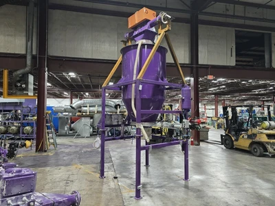 6" Diameter Hapman TubePro™  Drag Conveying System, 15 HP, New In 2020