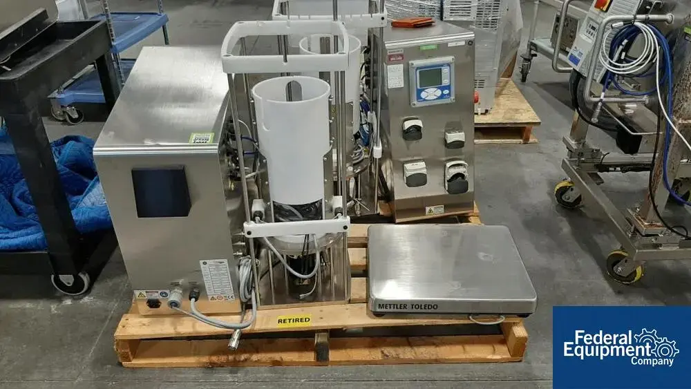 USED GE Healthcare 10 Liter GE Xcellerex XDR-10 Single-Use Stirred Tank Bioreactor (Lot of 2)