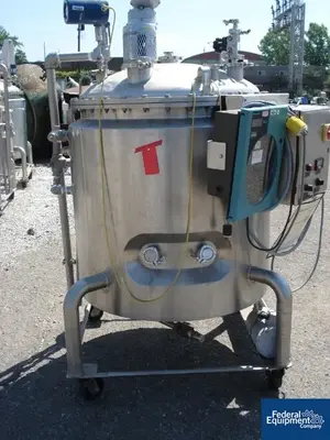USED DCI 500 Liter DCI Reactor, 316L S/S, 30/115#