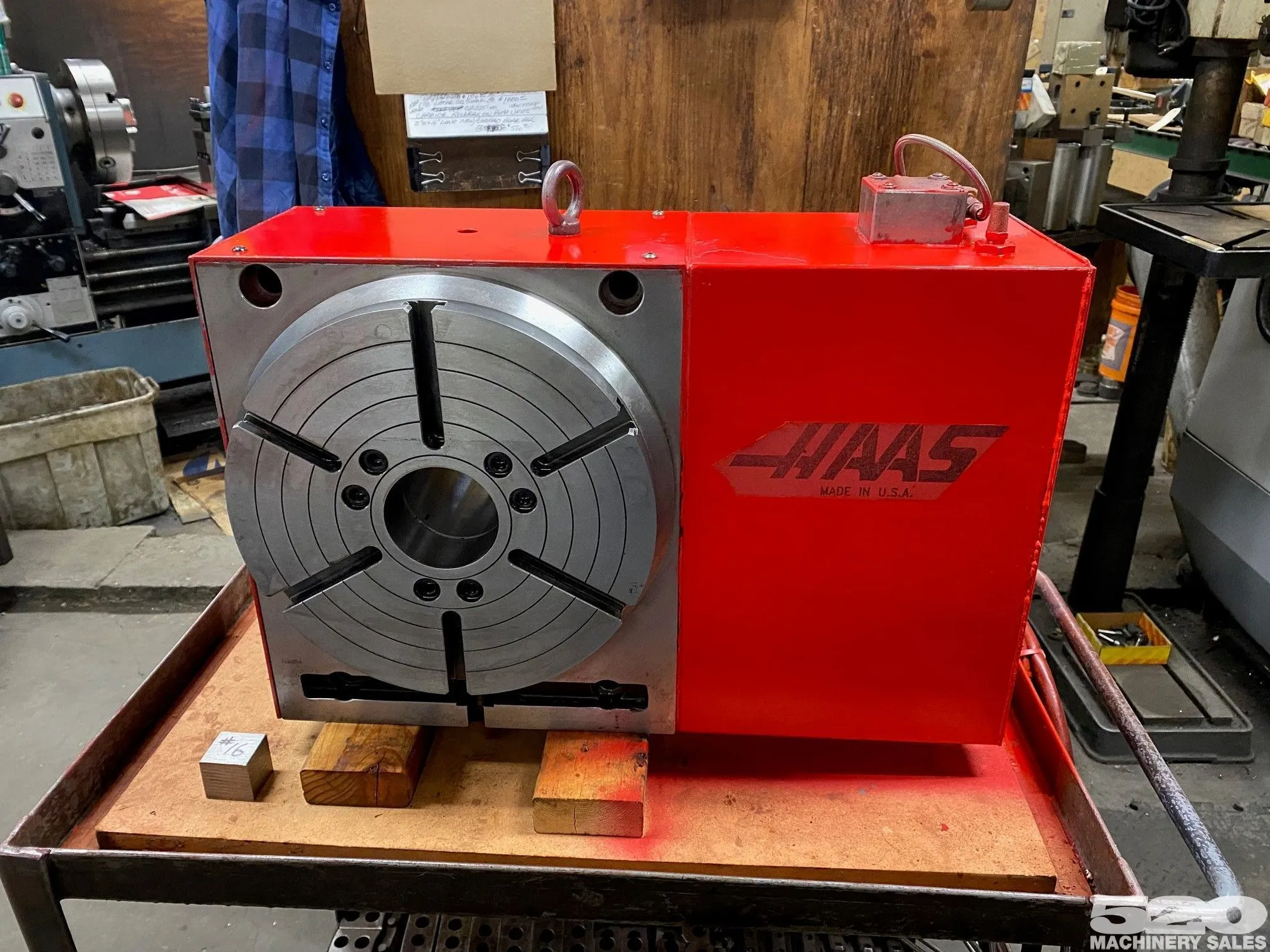 Used Haas HRT310 (Brush Style) Rotary Table