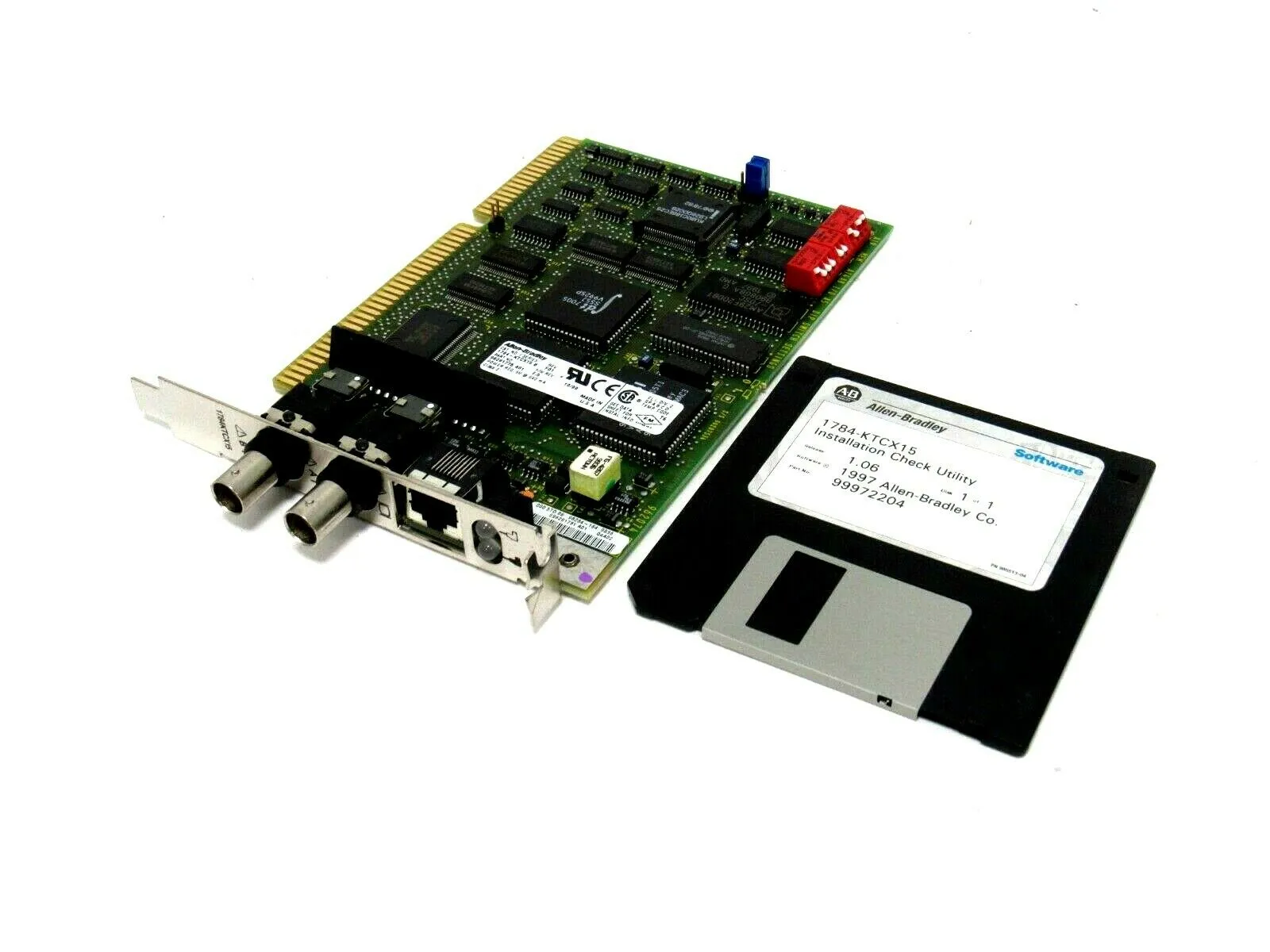USED ALLEN BRADLEY 1784-KTCX15-B COMMUNICATION INTERFACE CARD 1784KTCX15B