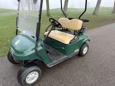(1) 2015 E-Z-Go golf cart with a Kawasaki gas engine, does not include Club canopy, ball cover, club...