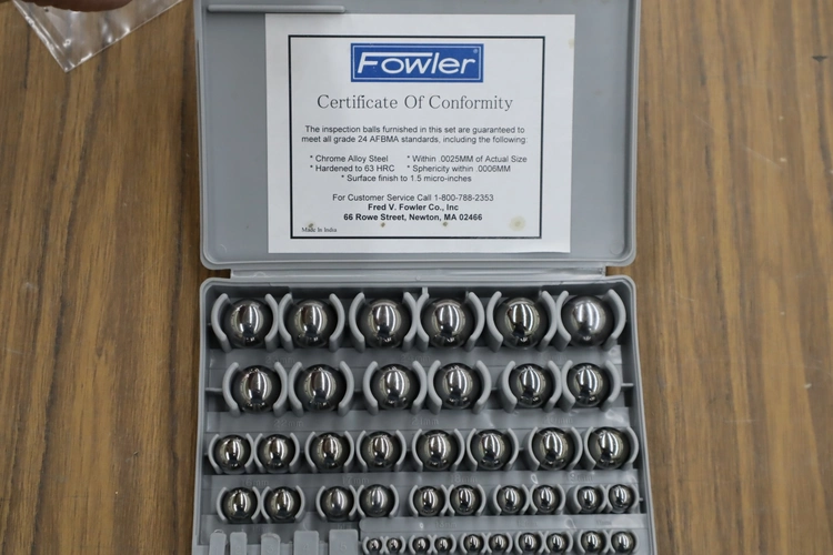 Used FOWLER BALL GAGE Lab Inspection Minnesota US | Machinesused.com #1506396