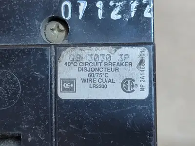 USED CUTLER-HAMMER GBH3030