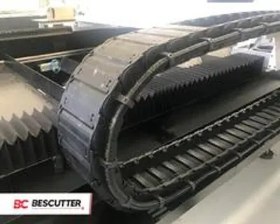 2026 Bescutter FLY PRO 5'X10' | 1500W - 6000W IPG | Fiber Laser Metal Sheet and Pipe Cutter Full Enclosure with Parallel Shuttle Table