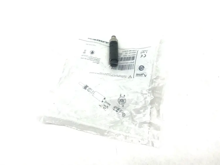 New | in-Stock TURCK FIELD WIREABLE CONNECTOR MALE 4-PIN M8, U6513, 6901013 Disconnects Michigan US | Maverick Industrial Sales #1089392