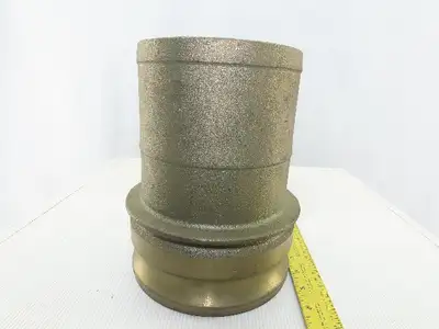 6C Type C  Brass 6" Camlock Coupling Fitting Male And Female Set Missing Seal
