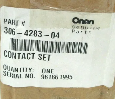 NEW ONAN 306-4283-04 CONTACT SET 306428304