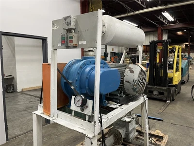 50 HP MAC Vacuum Conveyor With Surge Bin & Airlock